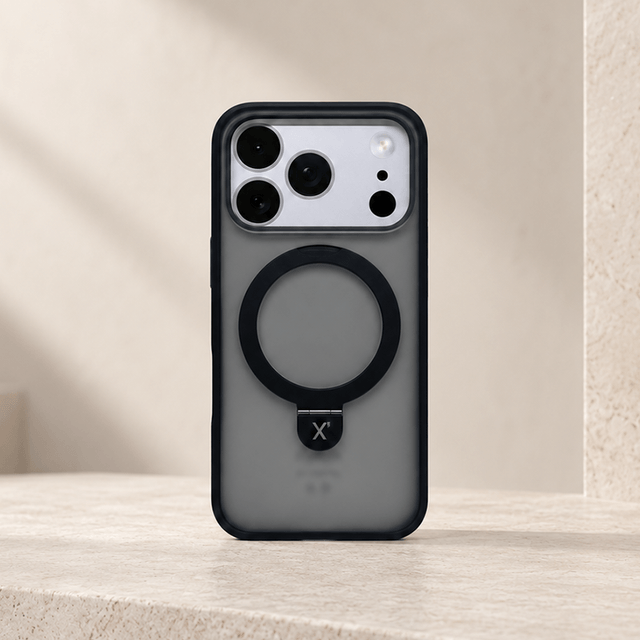 X-LEVEL Pithy Stone Magsafe Stand Case for iPhone