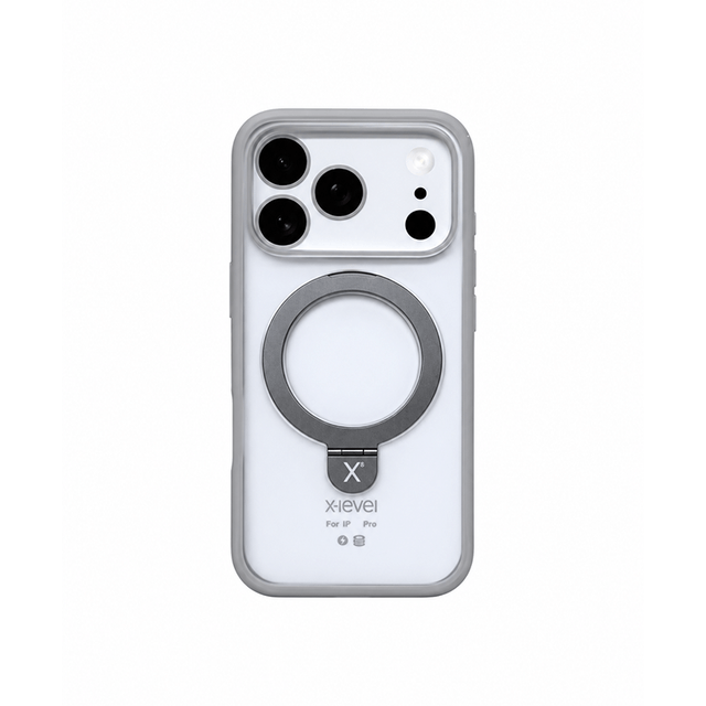 X-LEVEL Pithy Stone Magsafe Stand Case for iPhone